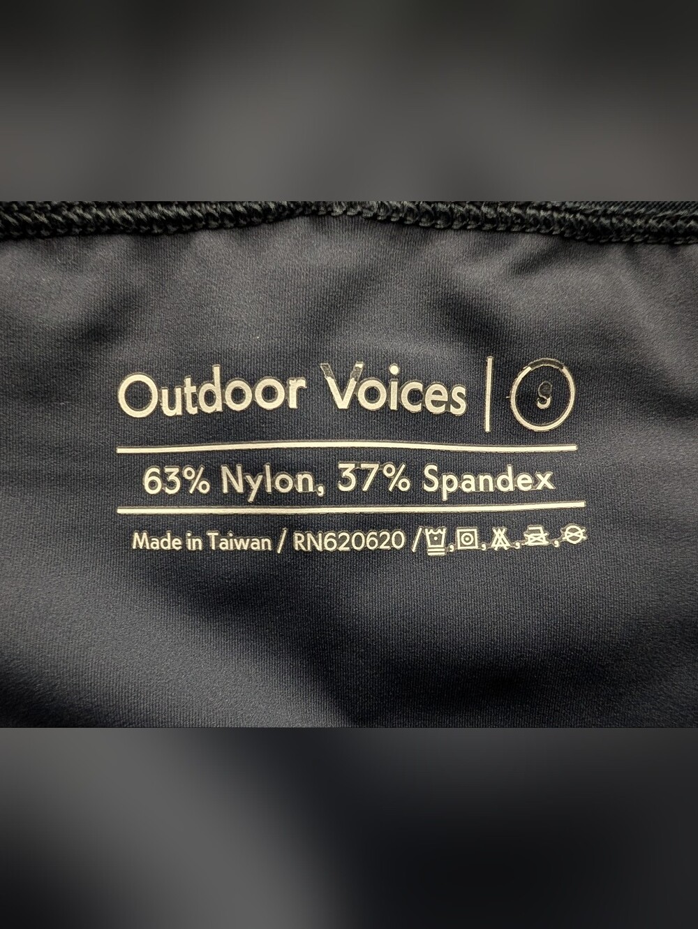 Outdoor Voices TechSweat Shorts Bike Compression Running Athletic Small Navy - Picture 5 of 7